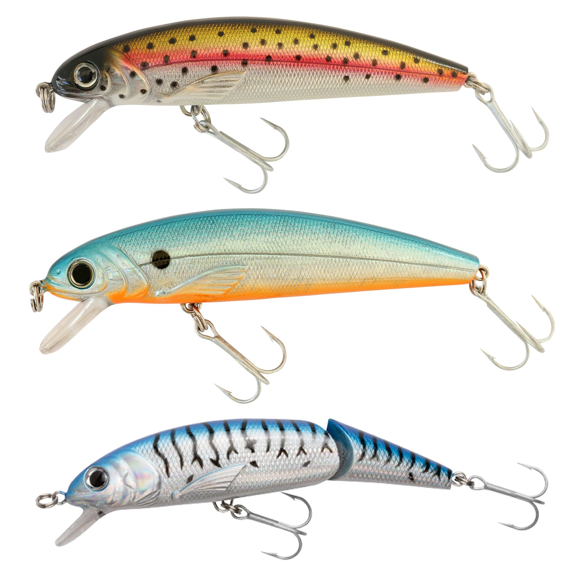 Abu Garcia Tormentor Big esca artificiale set 3 pezzi trota