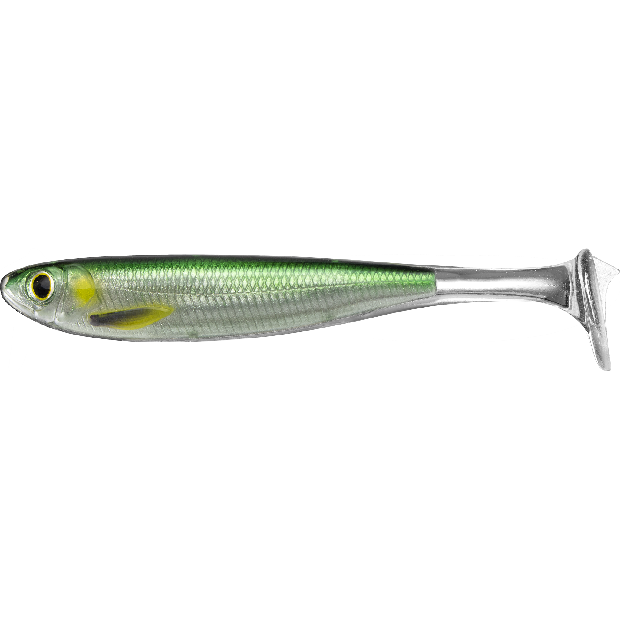 Livetarget Slow-Roll Mullet swimbait 10 cm Silver 4 pz
