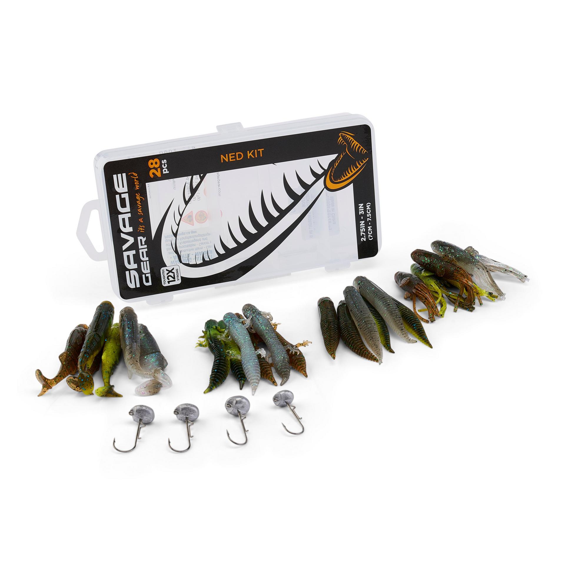 Savage Gear Toughtec Ned Rig Kit esche finesse bass