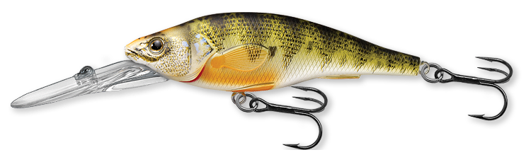 Livetarget Yellow Perch crankbait 2 7/8" 100 Natural/Matte