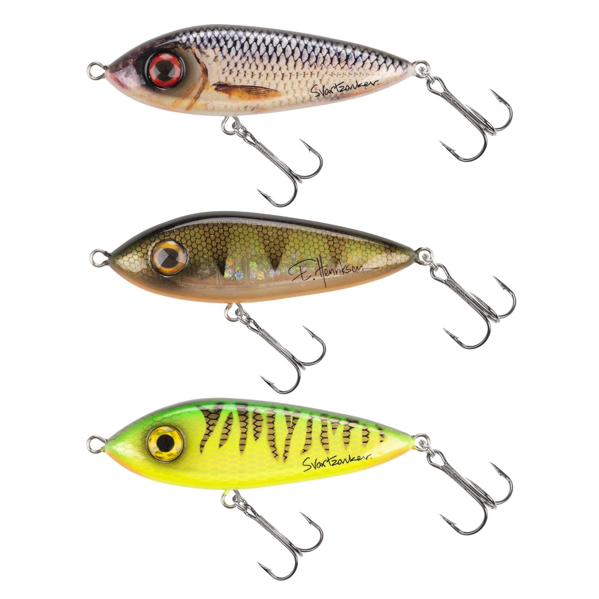 Abu Garcia Svartzonker McSnack Glidebait Luccio Confezione 3 Pezzi