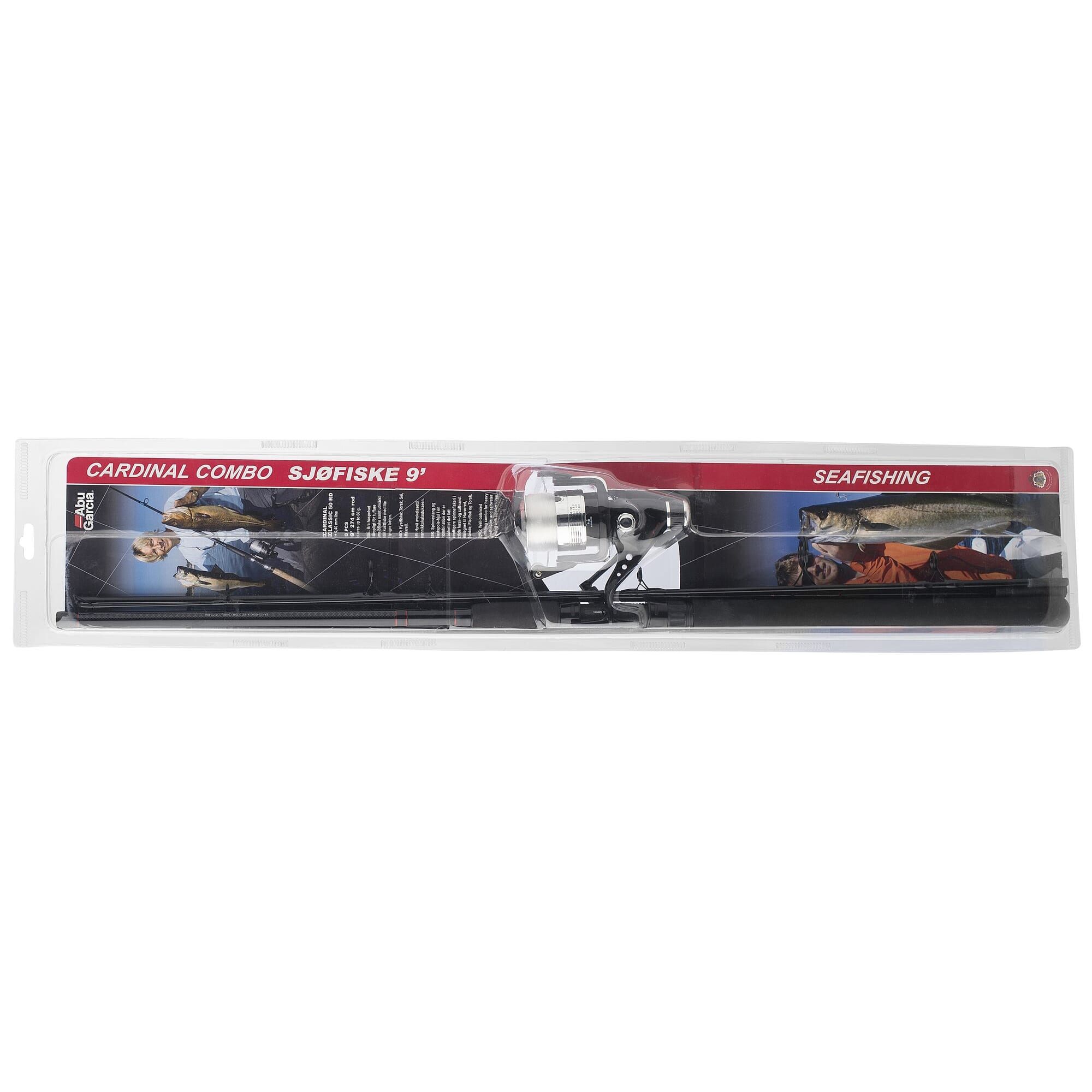 Abu Garcia Cardinal Classic Seafishing combo canna mare
