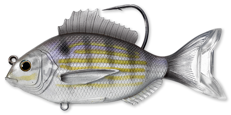 Livetarget Pinfish Swimbait esca 3 1/2" 3/4 oz 718 Silver Violet