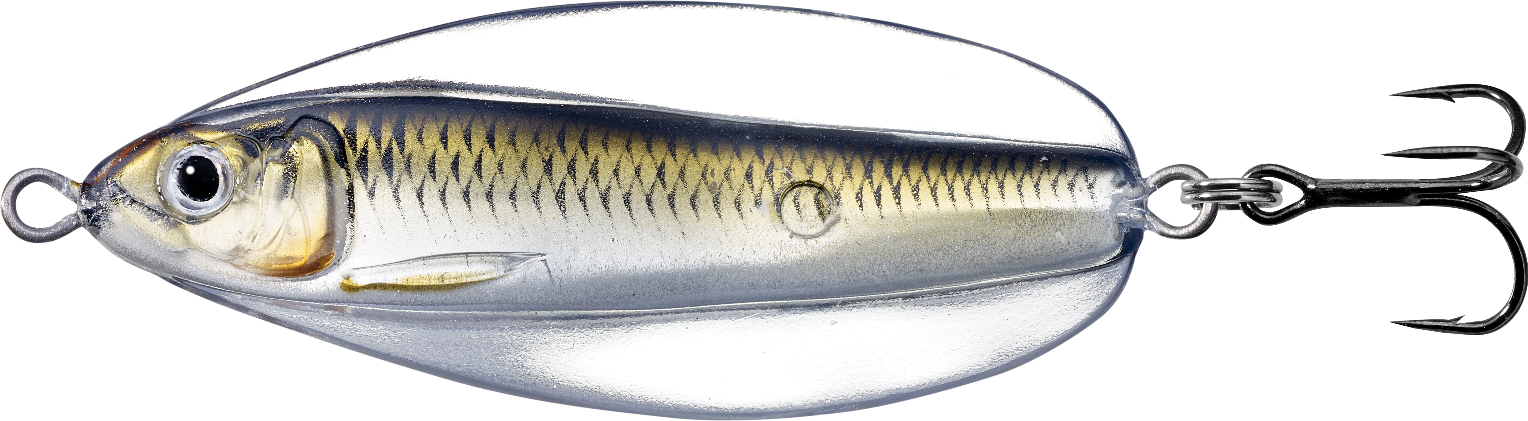 Livetarget Erratic Shiner cucchiaino 2" 1/4 oz Silver Pearl