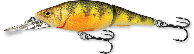 Livetarget Yellow Perch snodato 2 7/8" 3'-5' acqua dolce