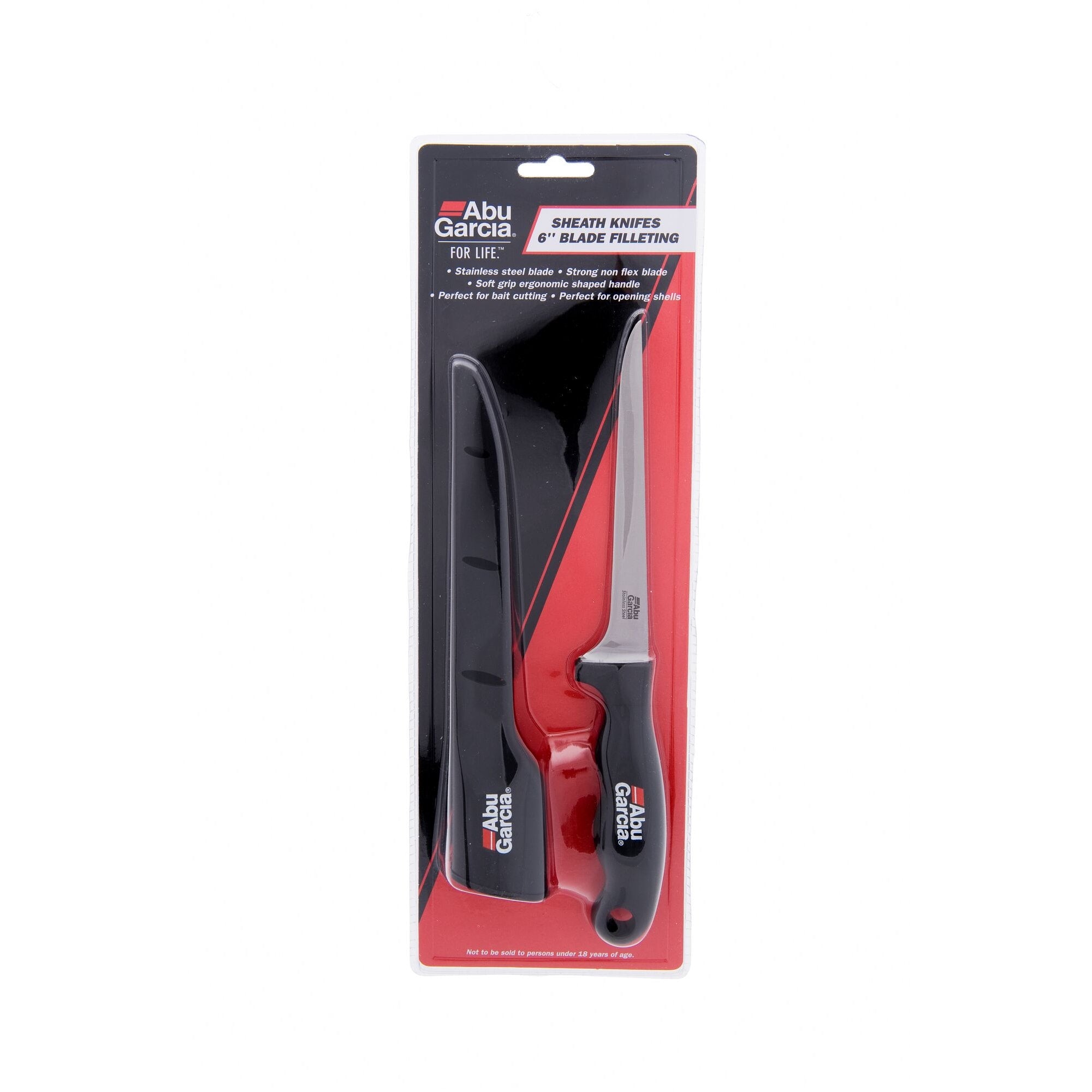 Abu Garcia Pro Series coltello sfiletto 6in con fodero