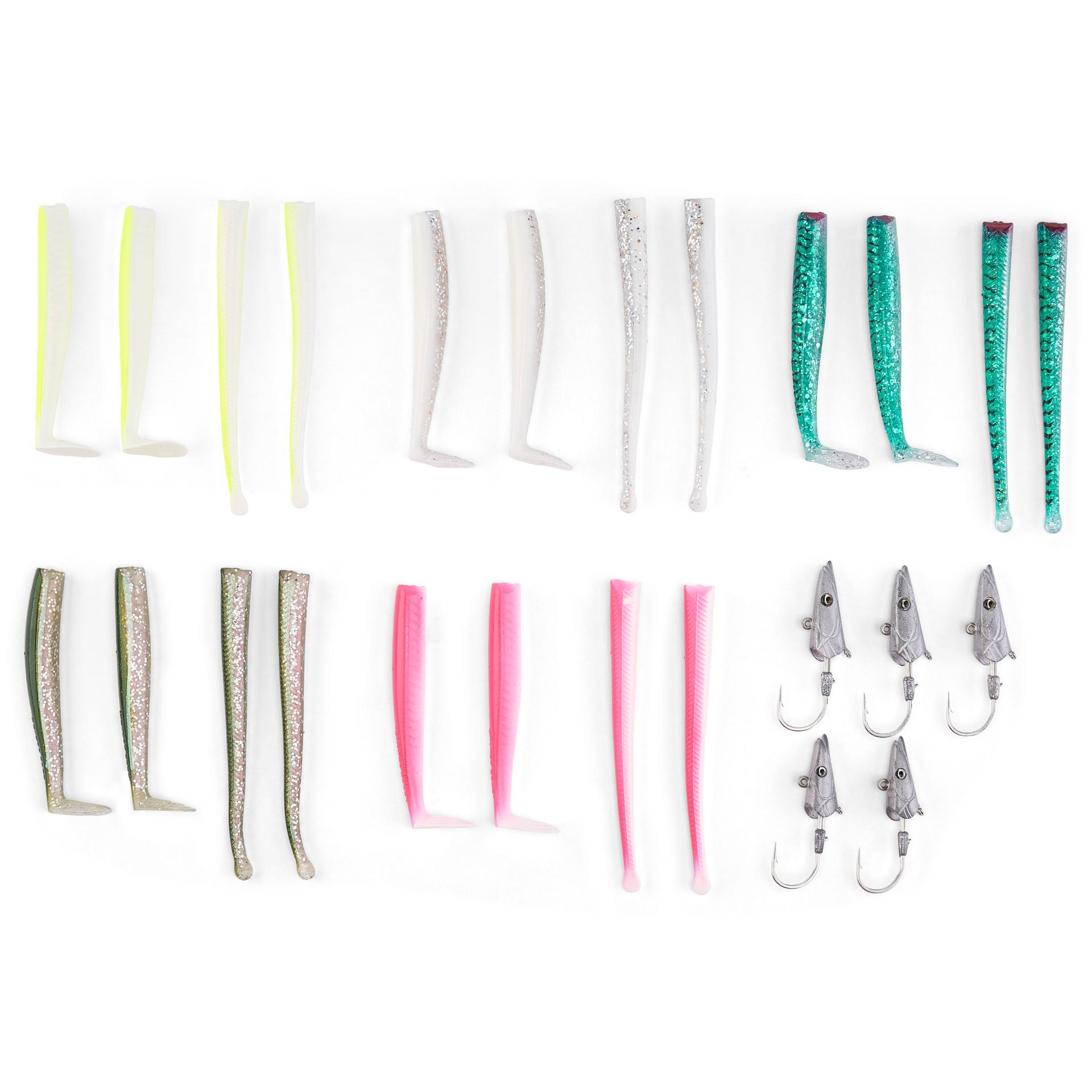 Savage Gear Sandeel Kit swimbait mare 5 colori jig