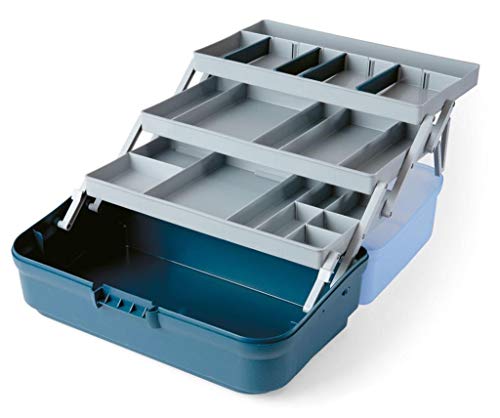 Lineaeffe Cofanetto 3 Piani Box Pesca 35x19x19 cm