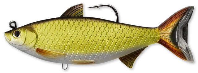 Livetarget Golden Shiner swimbait 14 cm Gold Black 1 3/4 oz