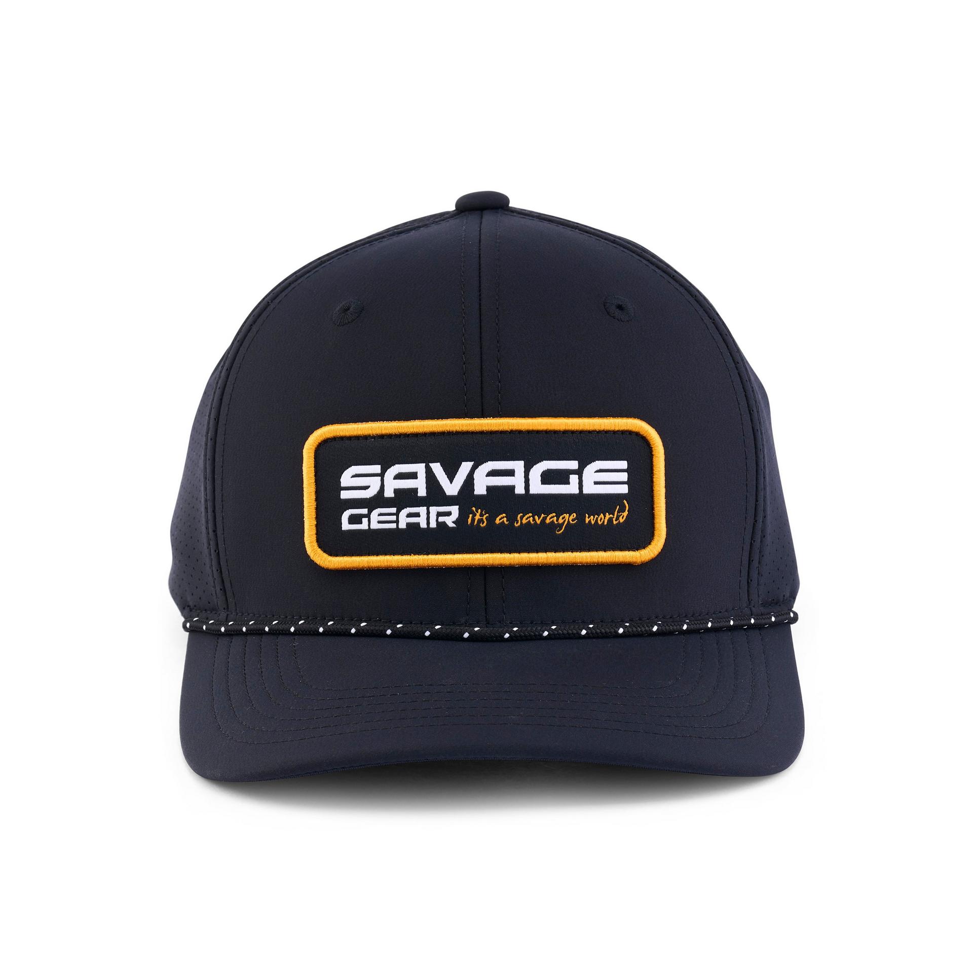 Savage Gear Orange LTD Patch Logo Cappello Snapback