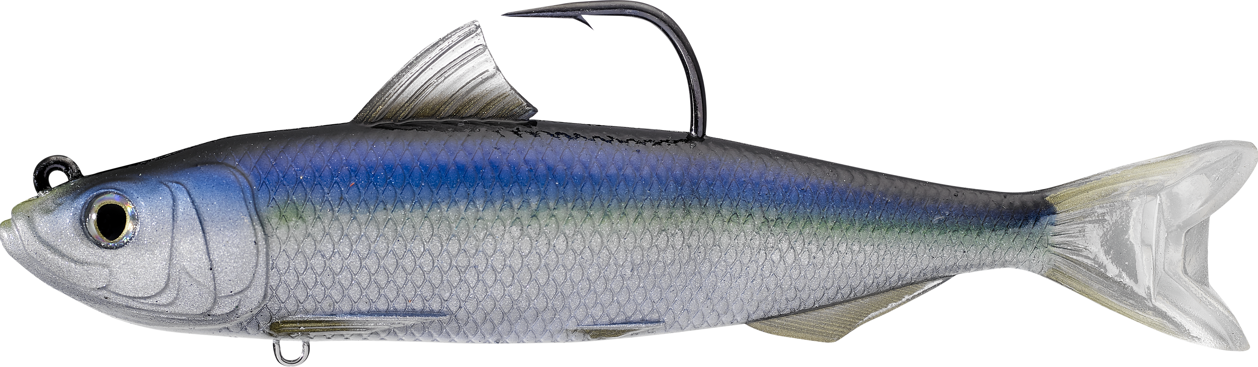 Livetarget Spanish Sardine Swimbait 4,5" Silver Blue