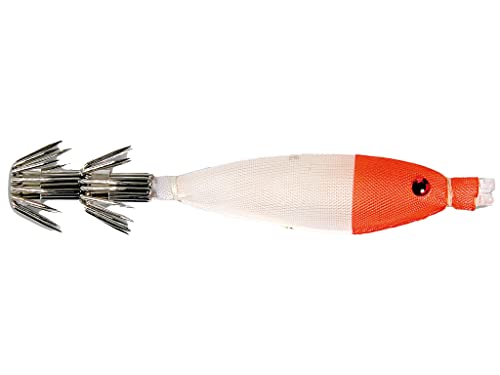 Linea Effe Natural Soft Squid Totanara Seppie 4 g 7 cm White-Red