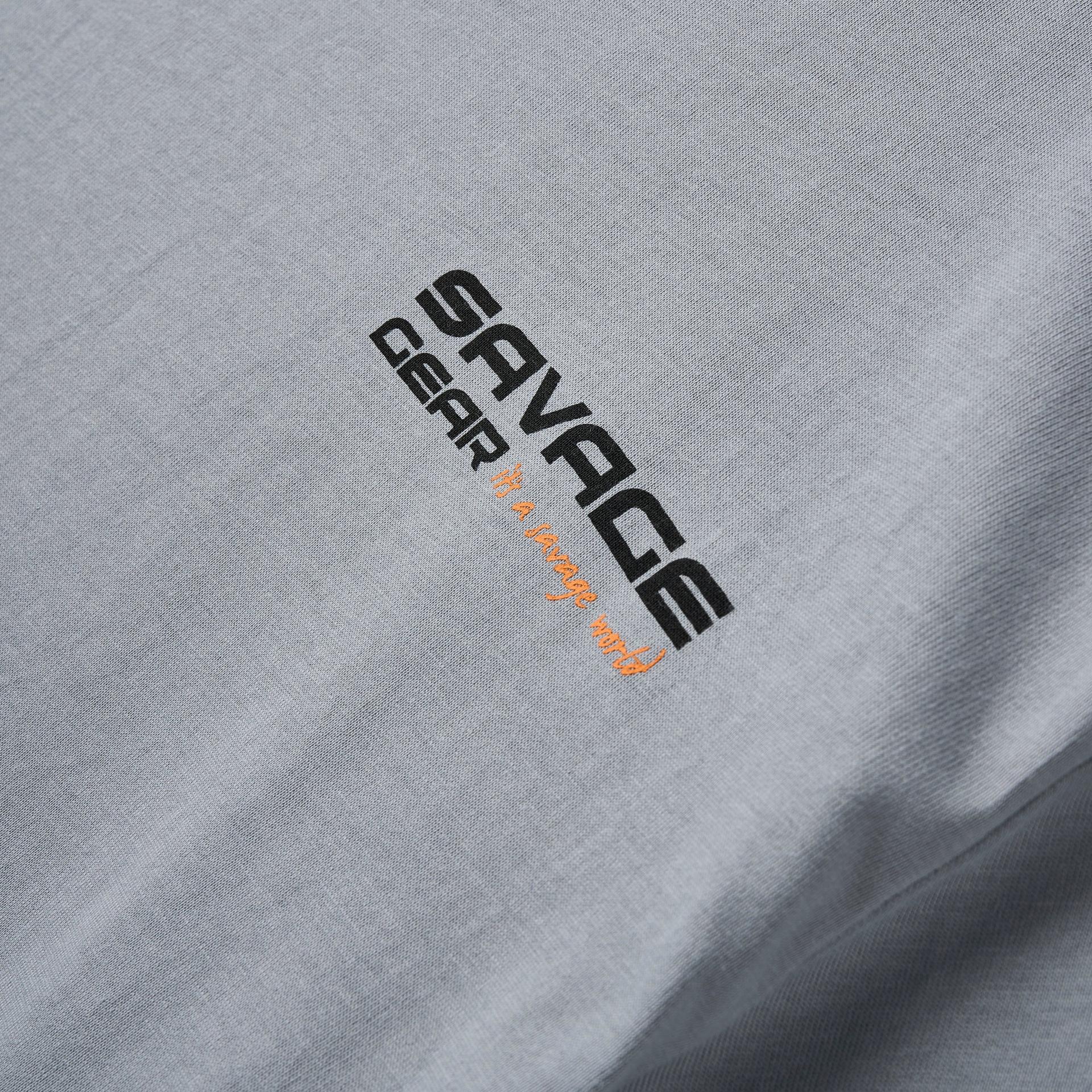 Savage Gear Orange LTD Snook Graphic Tee maglia pesca L