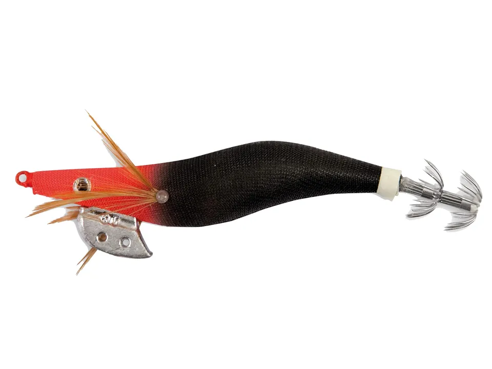 Lineaeffe Red Head Squid Jig totanara #3.5 10.5 cm red-black