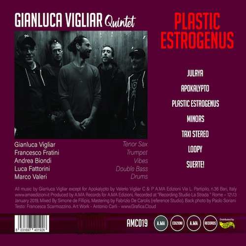 Albore AMC019 Plastic Estrogenus CD Vigliar quintetto jazz