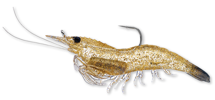 Livetarget Rigged Shrimp esca gambero 3" Sand Shrimp mare