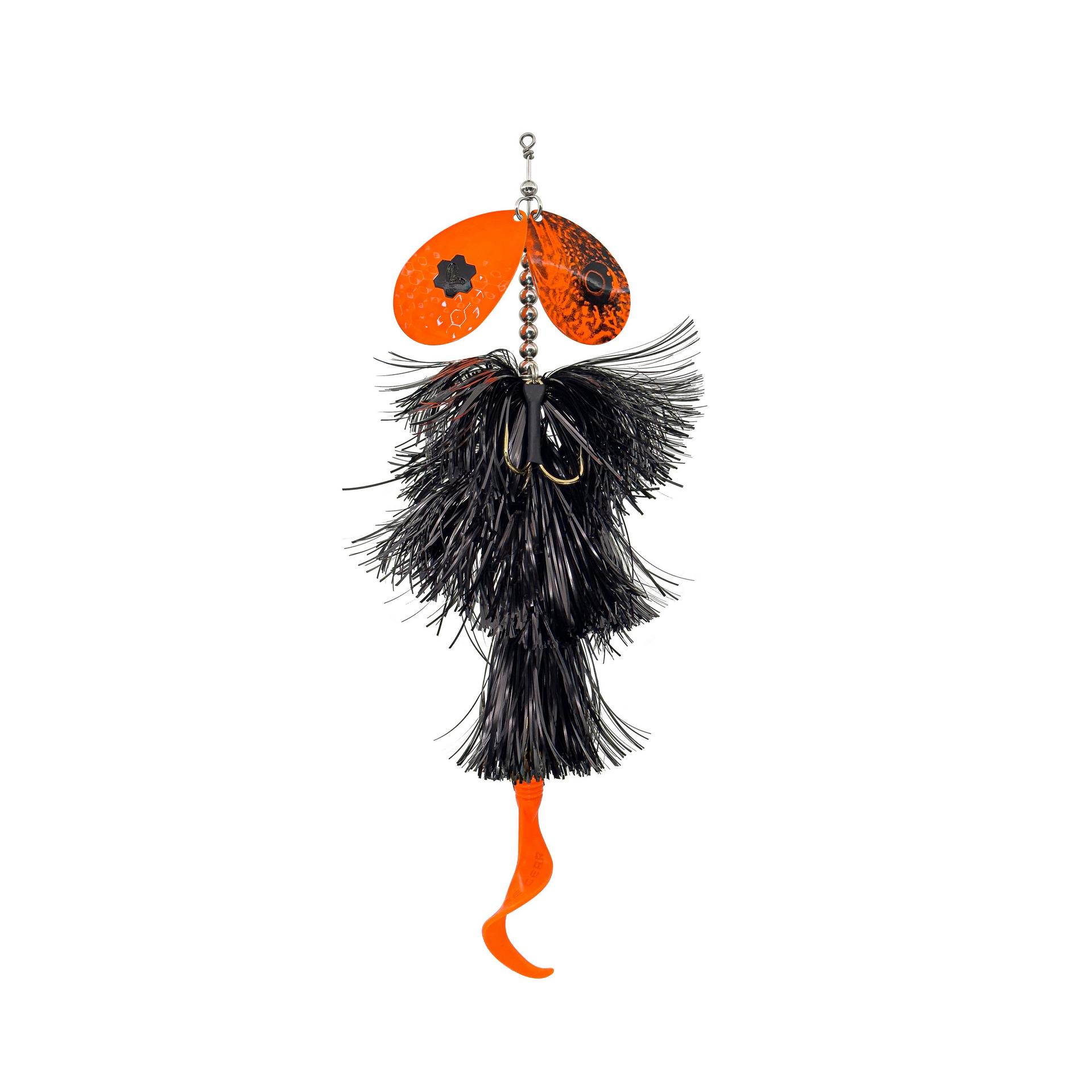 Savage Gear Cannibal Savage Blade Double spinnerbait Black Orange