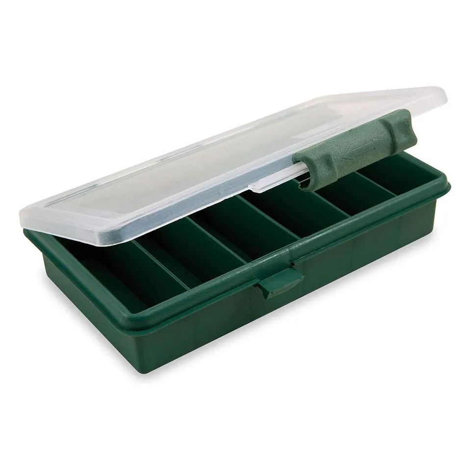 Lineaeffe Scatola Pesca L Trasparente 20,5x12x3 cm Esche