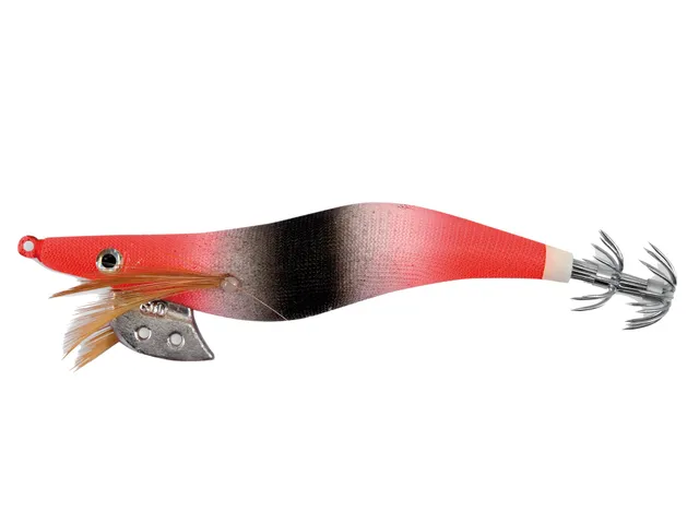 Lineaeffe Red Head Squid Jig #2.5 Totanara 7,5 cm Black-Red