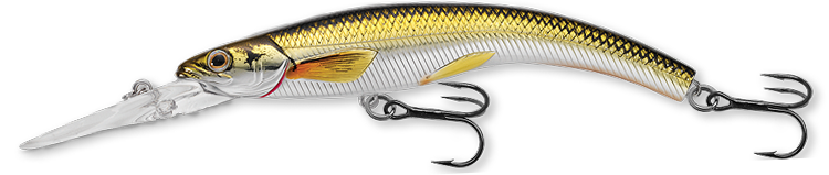 Livetarget Rainbow Smelt Banana Bait esca 3 5/8" Deep Dive