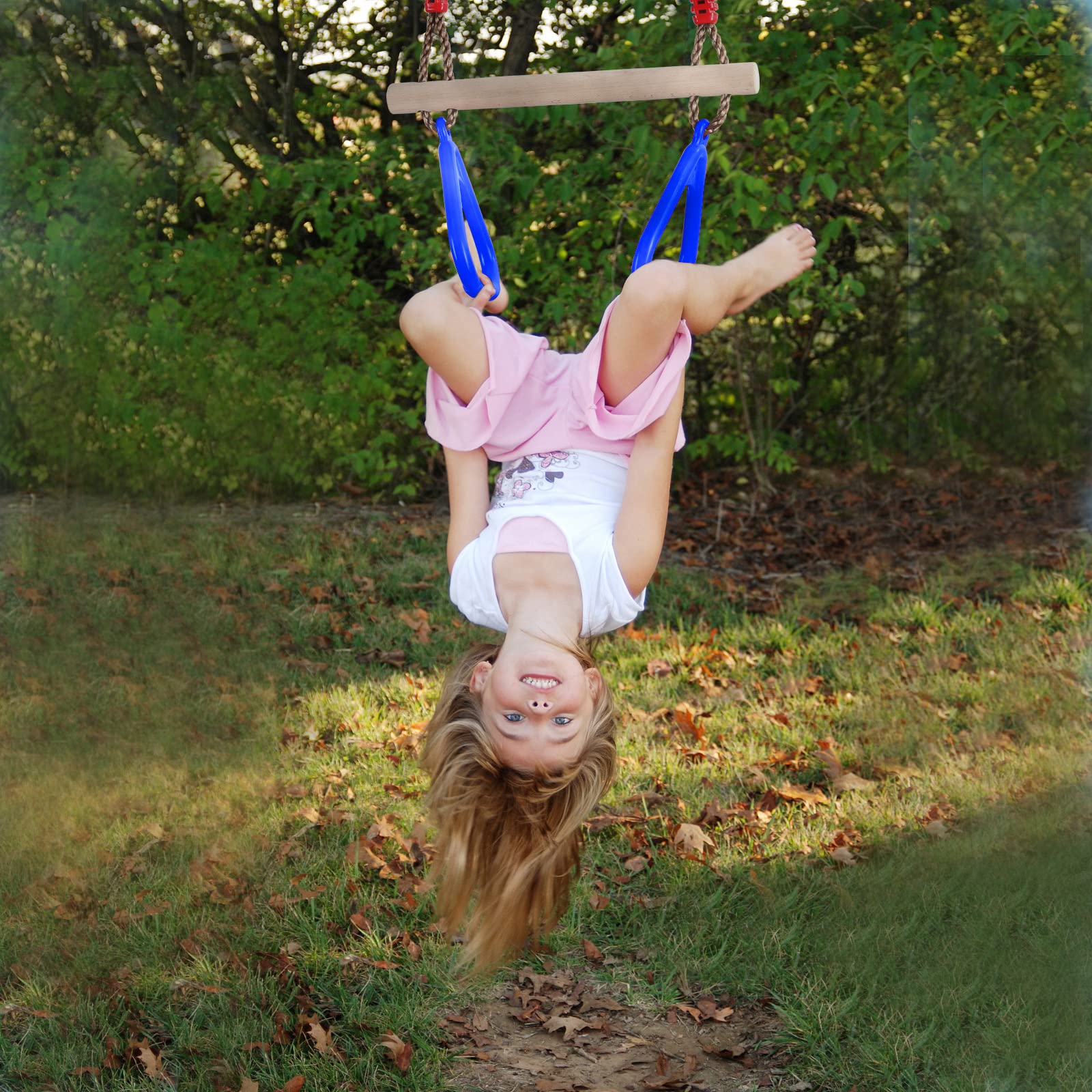 PELLOR Altalena Trapezio Altalena Bambini Blu 160 kg