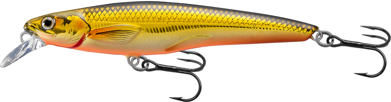 Livetarget Rainbow Smelt Jerkbait esca 3 5/8" Silver Blue