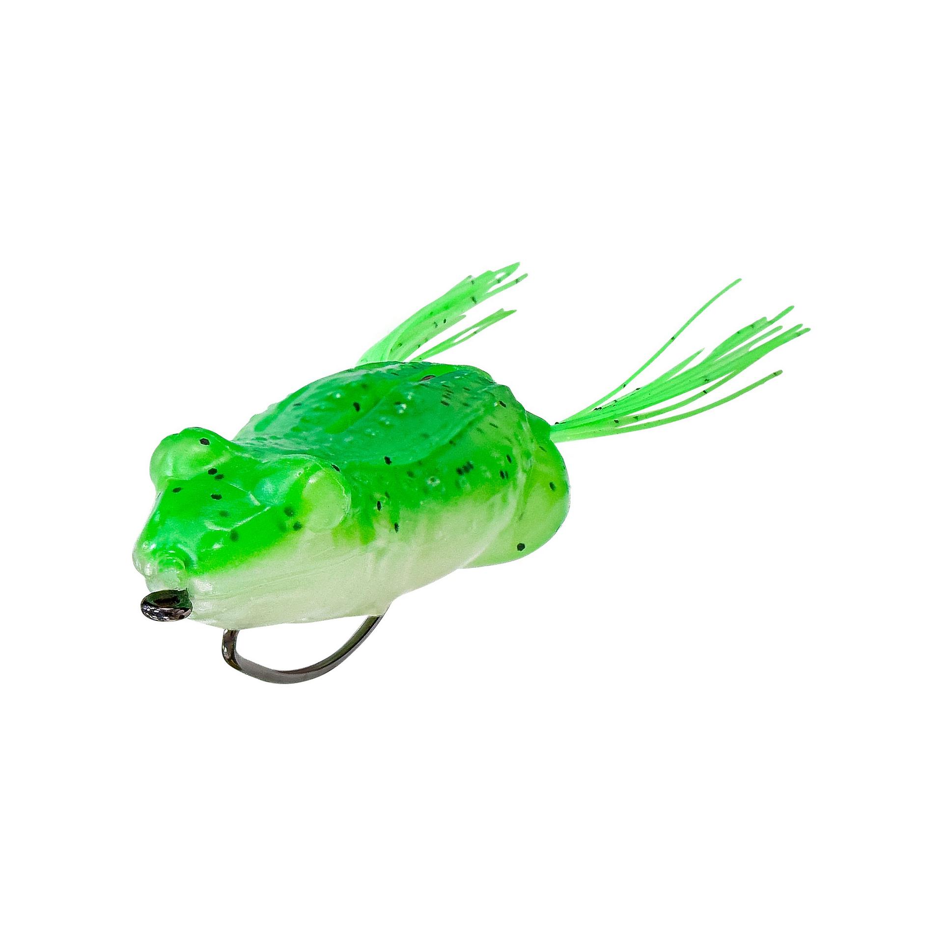 Savage Gear Toughtec Tough Frog rana 3.5in Green Pumpkin