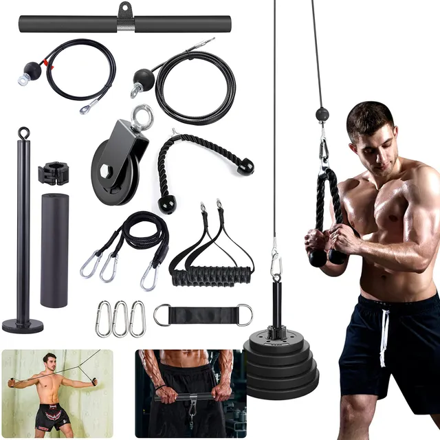 PELLOR Pulley System 127 kg Carrucola Palestra Casa