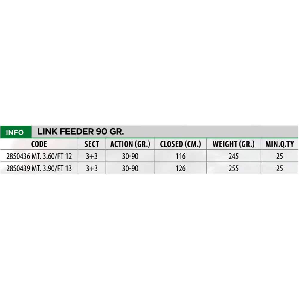 Lineaeffe Link Feeder canna feeder 3,90 m 30-90 g
