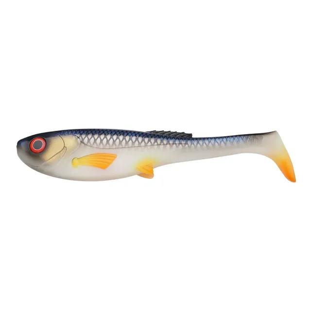 Abu Garcia Beast Slim Paddletail shad gomma Firetiger profondità