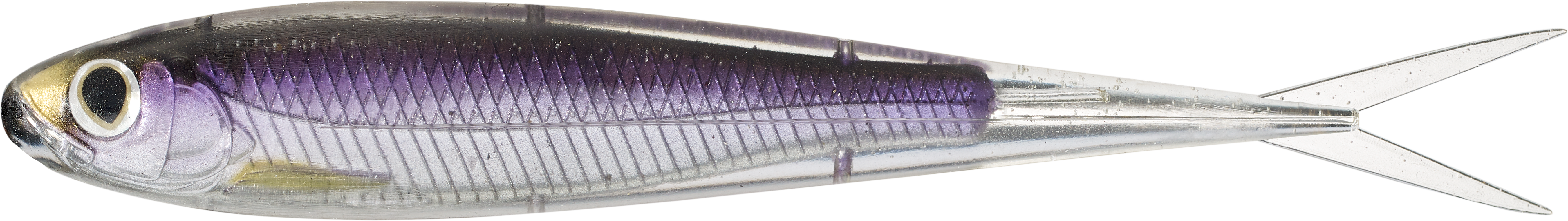 Livetarget Twitch Minnow esca morbida 9,5 cm Silver Pearl 4 pz