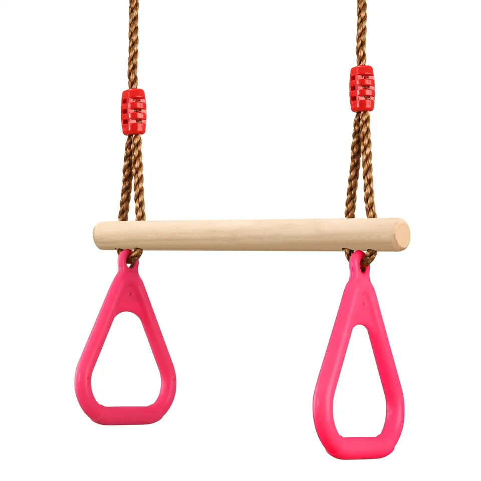PELLOR Altalena Trapezio Altalena Bambini Rosa 160 kg