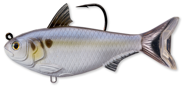 Livetarget Swimbaits Gizzard Shad swimbait 4 1/2" Green Bronze