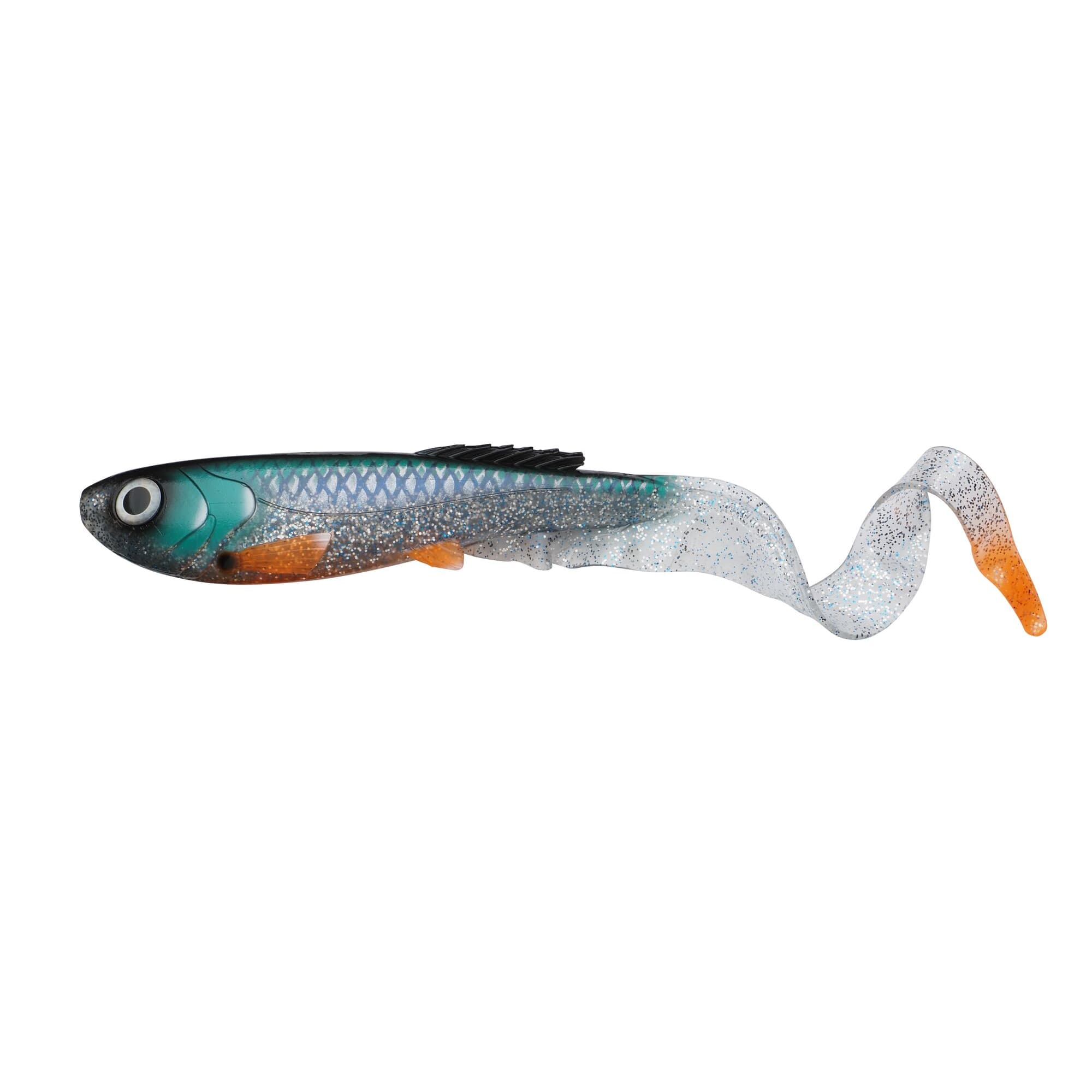 Abu Garcia Beast Curltail Gommino Albino Trout softbait luccio