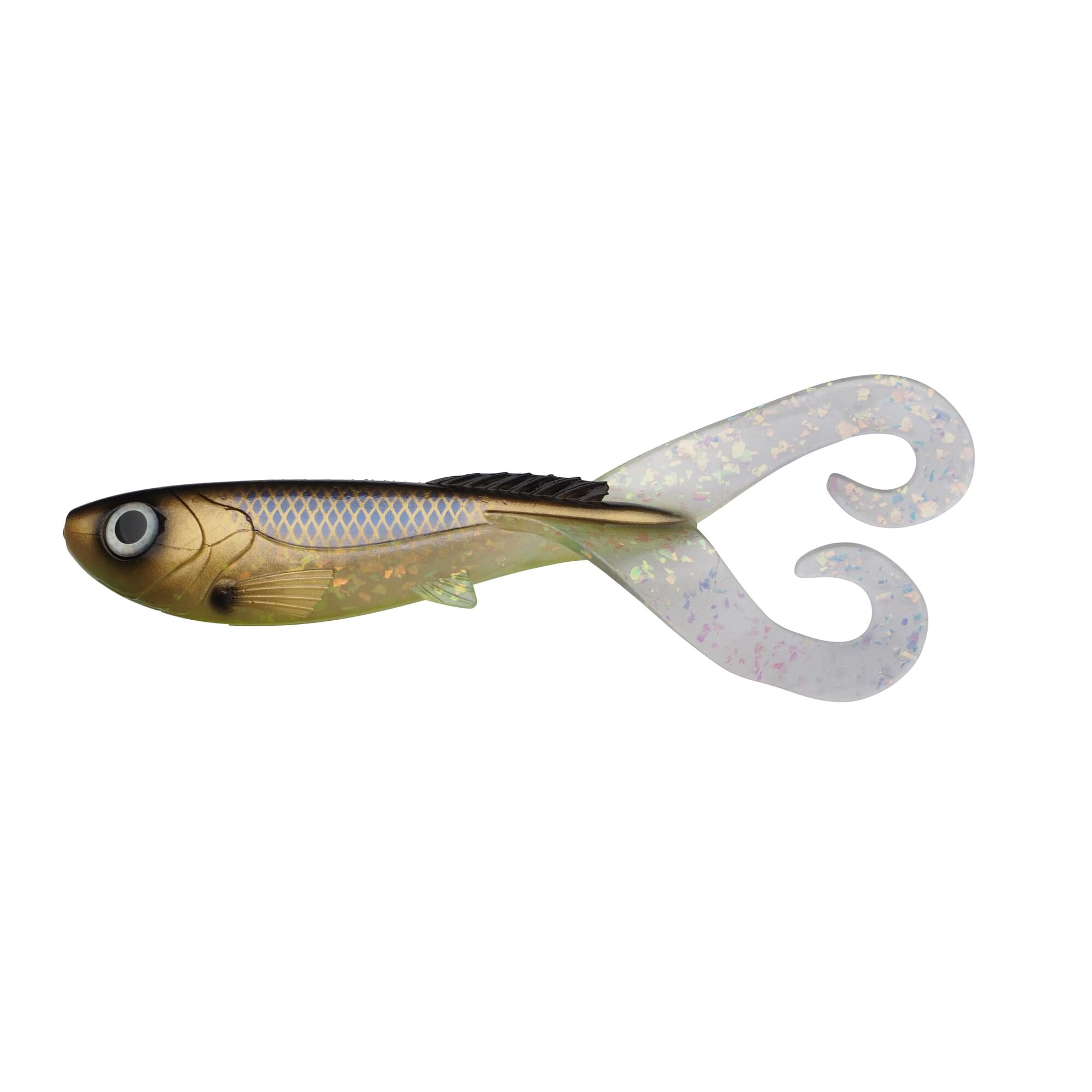 Abu Garcia Beast Twintail Shad Firetiger per luccio