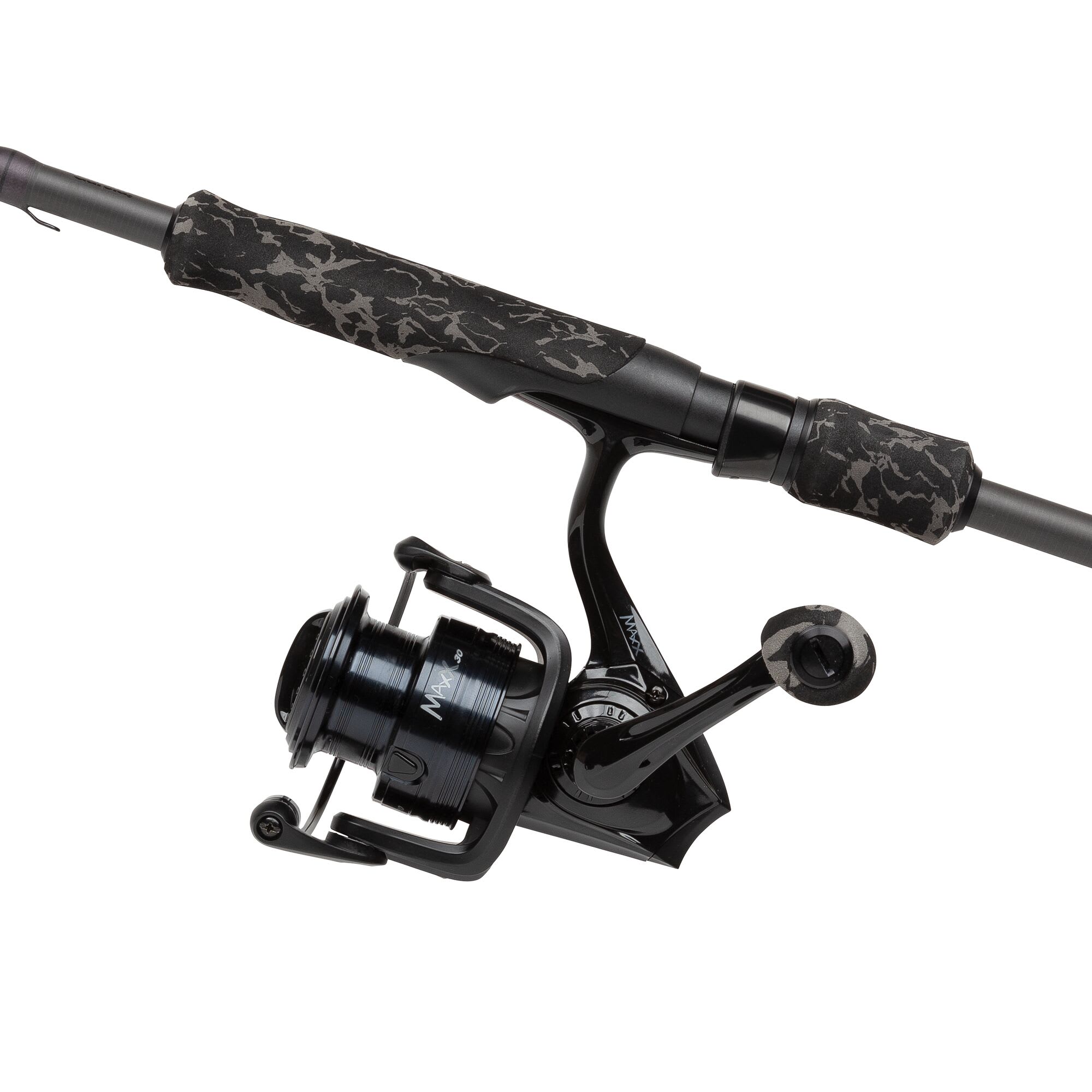 Abu Garcia Max X Black Ops combo spinning 2,13 m carbonio