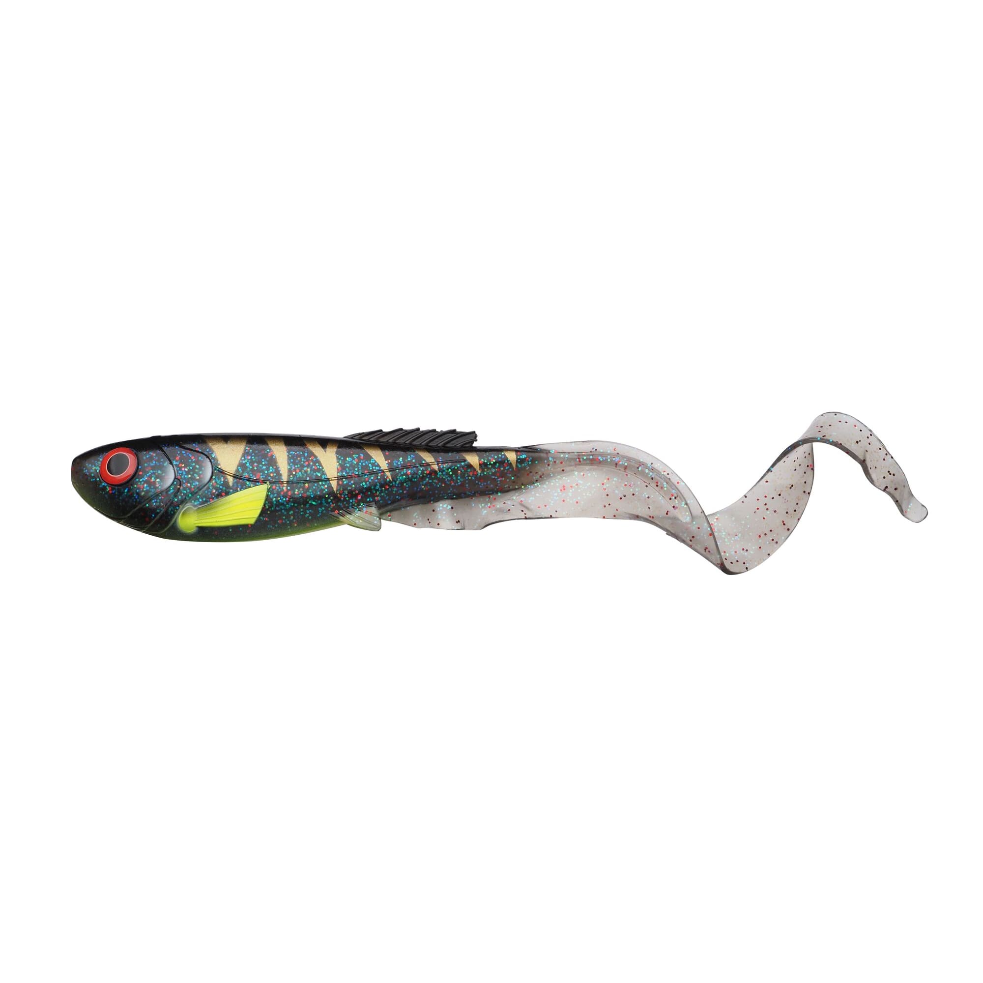 Abu Garcia Beast Curltail Gommino Albino Trout softbait luccio