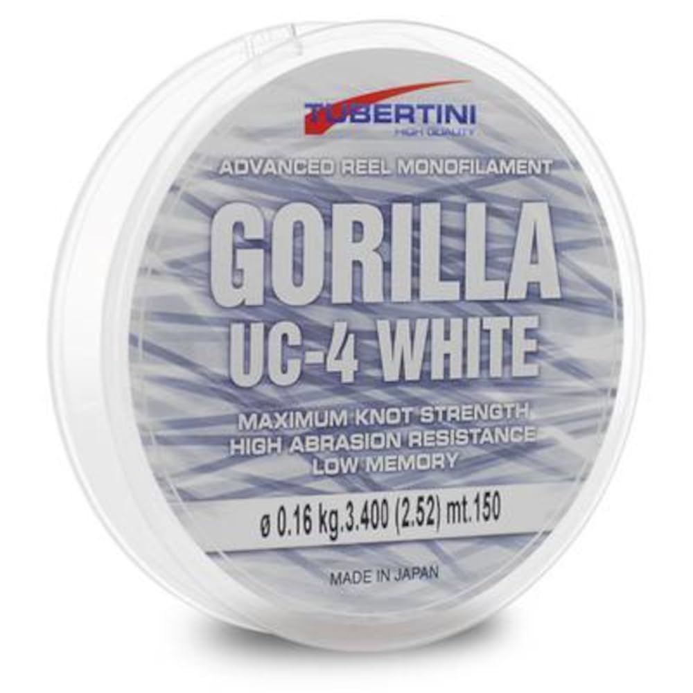 Tubertini Gorilla UC4 White monofilo 150 m 0,18 mm
