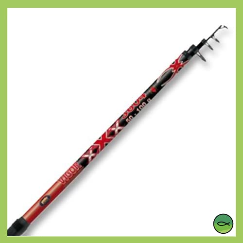 Lineaeffe Vigor XXX canna fondo telescopica fibra vetro