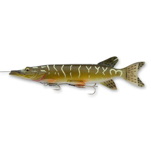 Savage Gear 3D Line Thru Pike esca luccio realistica