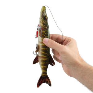 Savage Gear 4D Line Thru Pike swimbait luccio acqua dolce