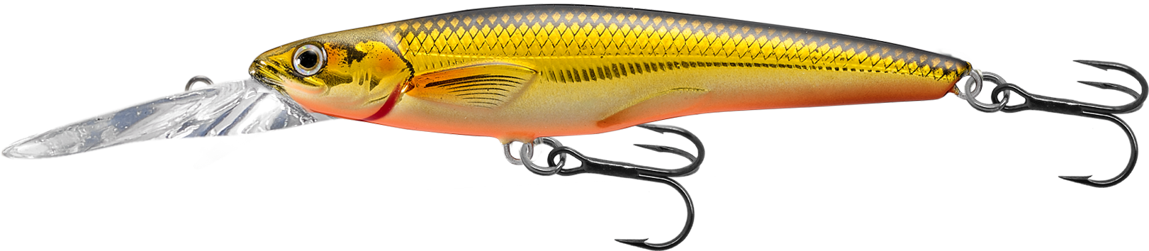 Livetarget Rainbow Smelt Jerkbait esca 3 5/8" Silver Blue