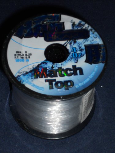 Lineaeffe Hikaru Match Filo Pesca Nylon 1000 m 0,25 mm Bianco
