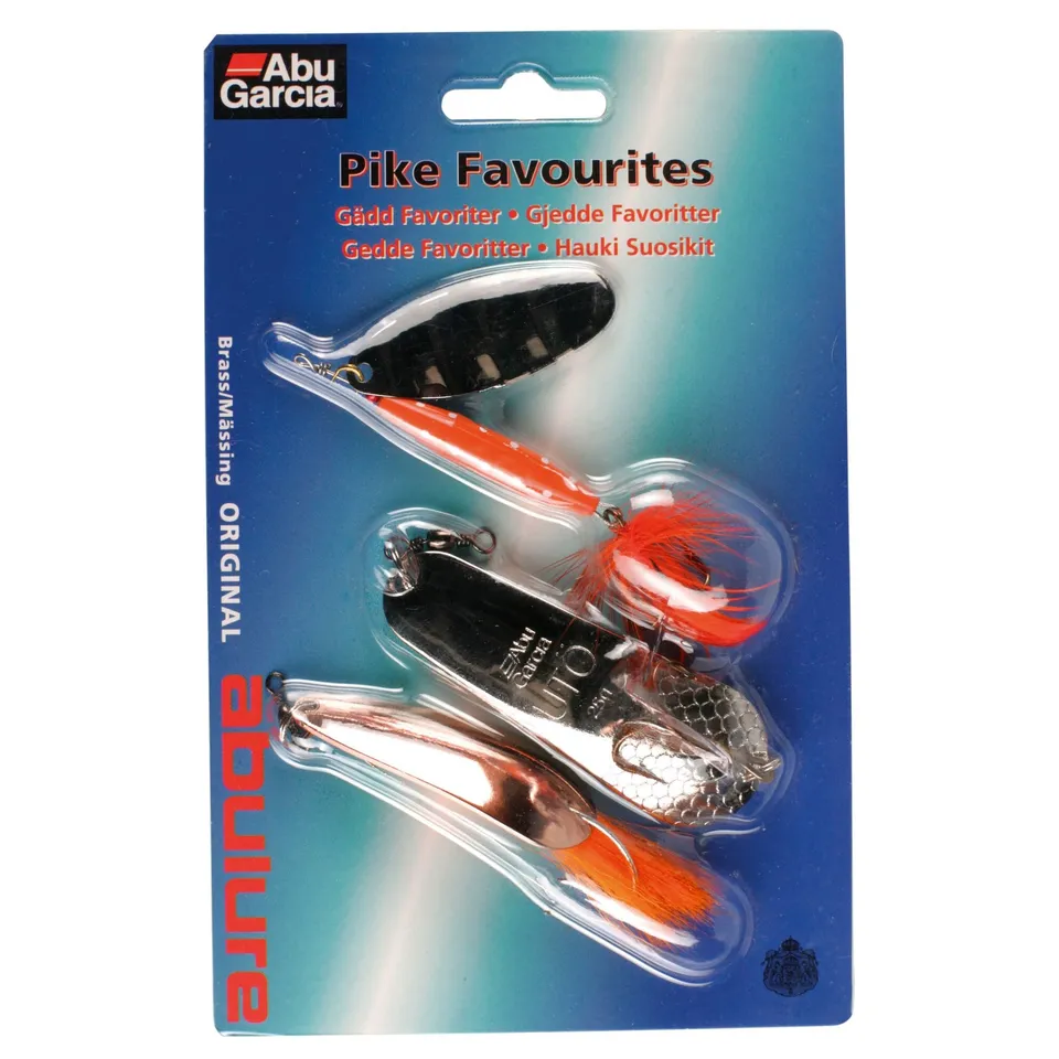 Abu Garcia Iaconelli Pike Favourites esche luccio 3 pz