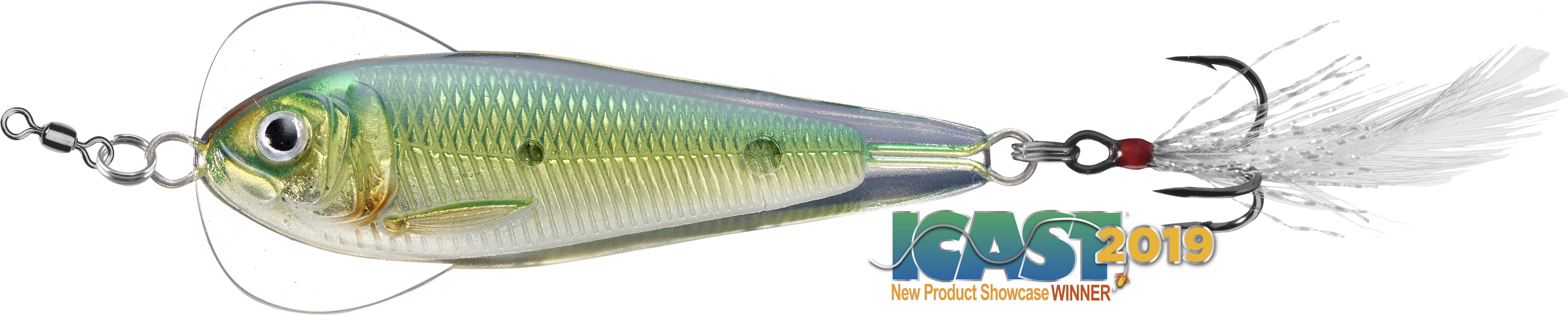 Livetarget Flutter Sardine 1,75" twitchbait Silver Pearl