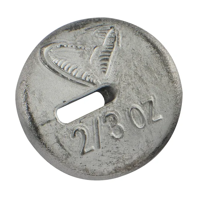 Savage Gear Weight Disc Weight piombo terminale 1 oz
