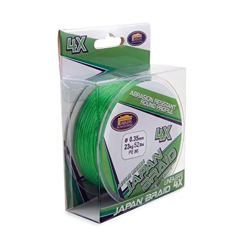 Lineaeffe Japan Braid 4X 300 m 0.40 mm Trecciato Green