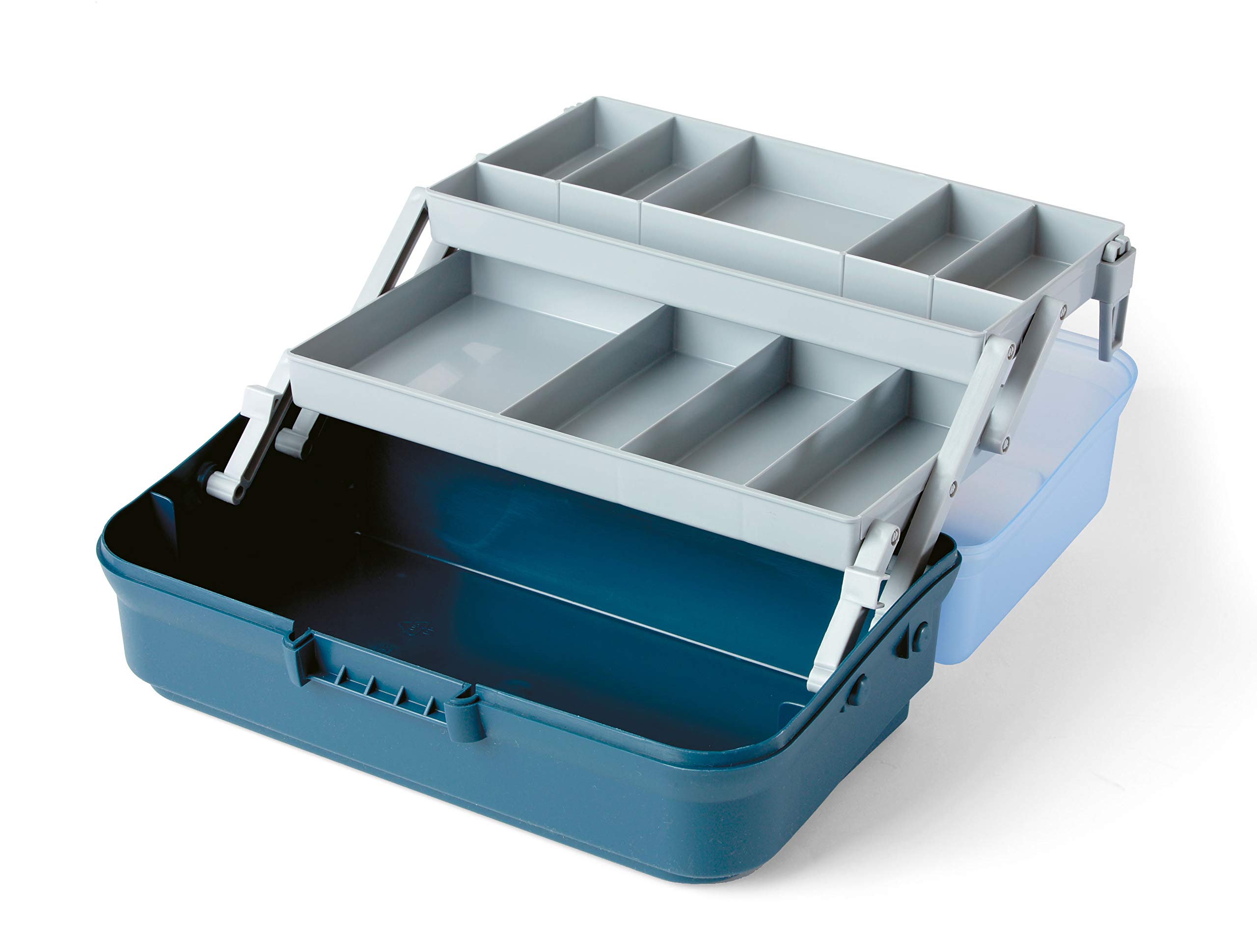 Lineaeffe Box scatola pesca 2 vassoi 30x16x16 cm