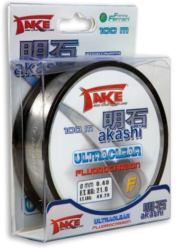 Linea Effe Take Akashi UltraClear Fluorocarbon 100 m 0,30 mm
