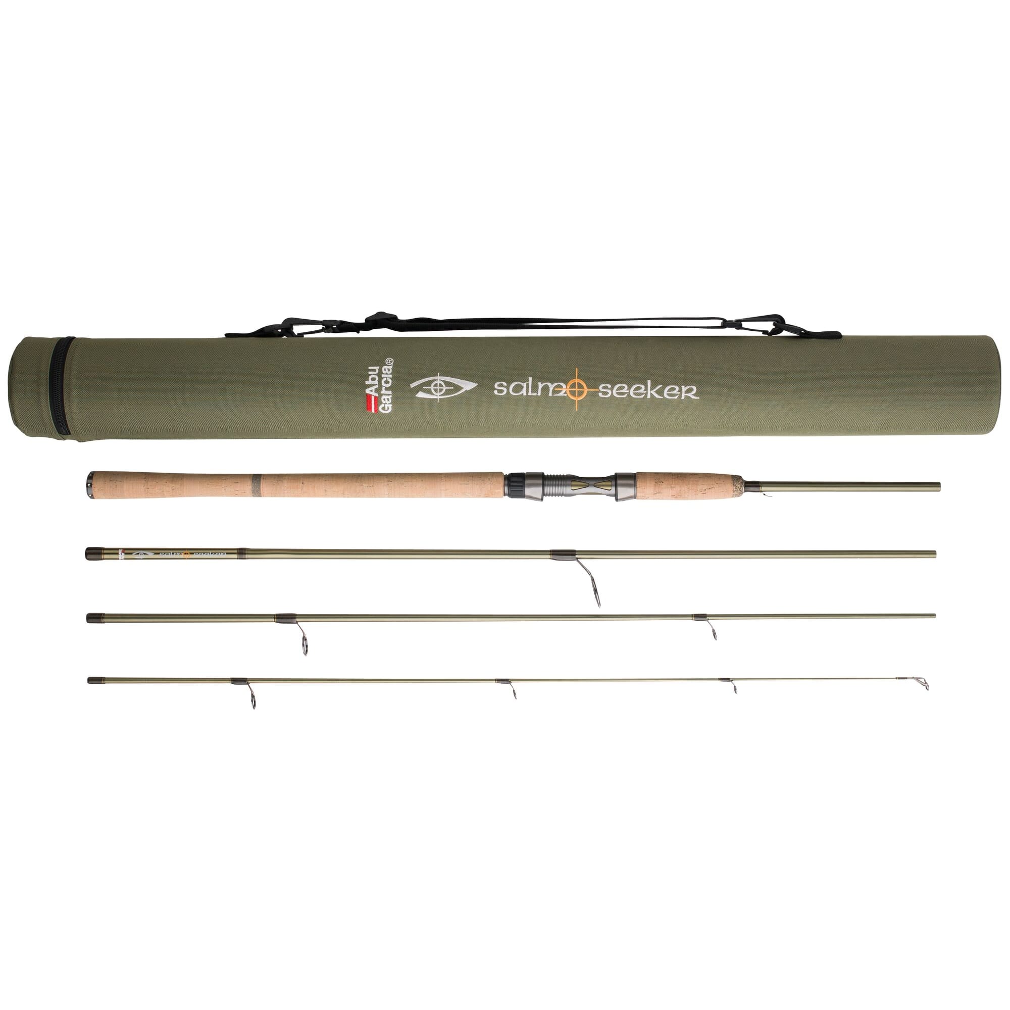 Abu Garcia Salmo Seeker canna spinning 2,40 m 4 pezzi carbonio